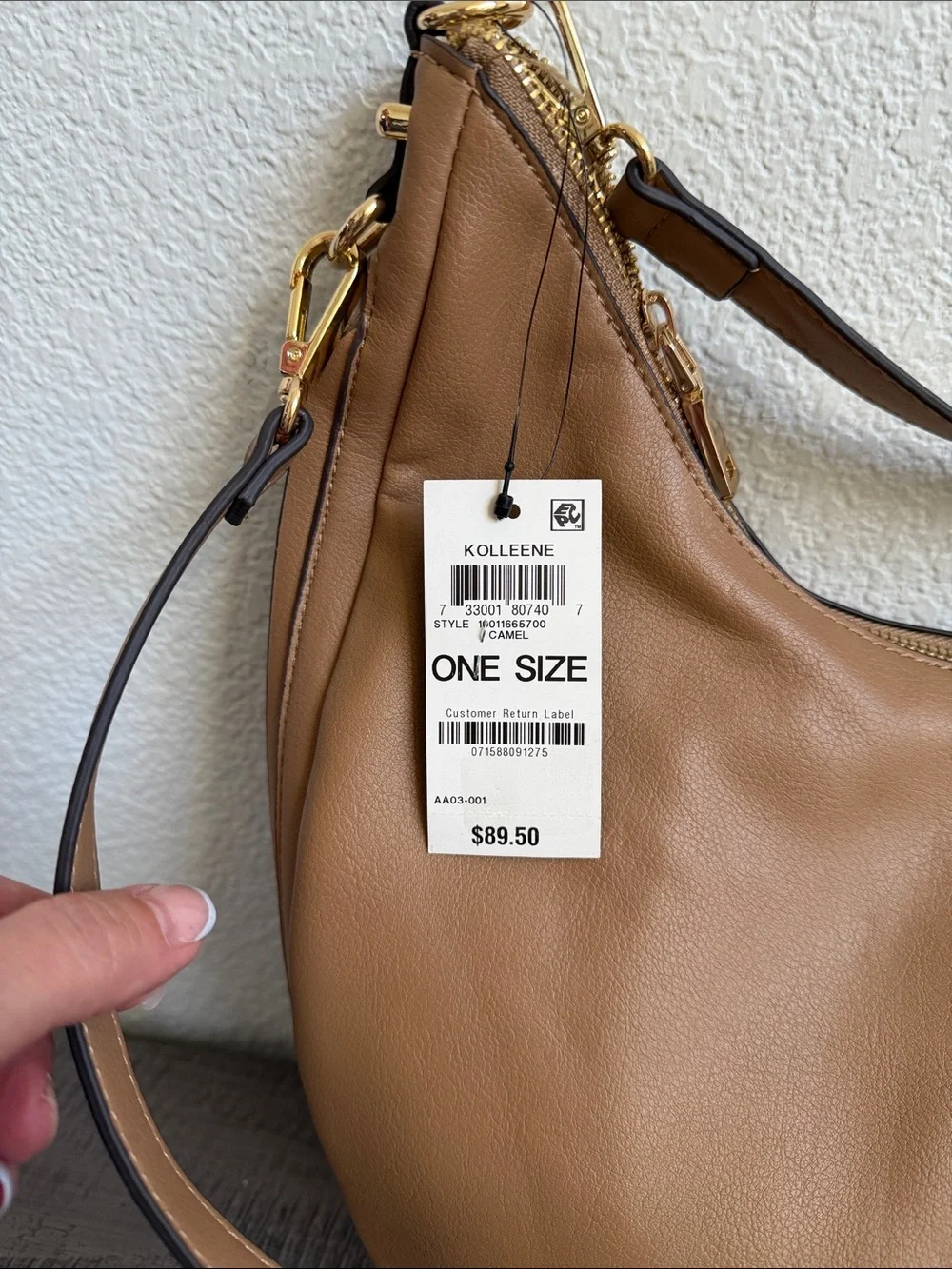 INC International Concepts Kolleen Hobo Bag/Purse NWT